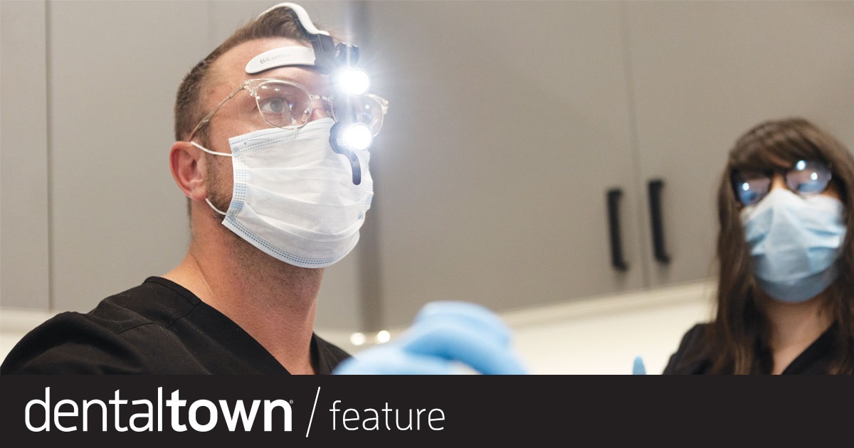 Office Visit: Dr. Jarron Tawzer This Townie bought an office in Logan, Utah, that had been collecting only $250,000 a year, but after heavy investments in CBCT and more high-end
technology, he turned the location into a $2 million office. Now he’s expanding, training other dentists to place implants and opening a new school for dental assistants.